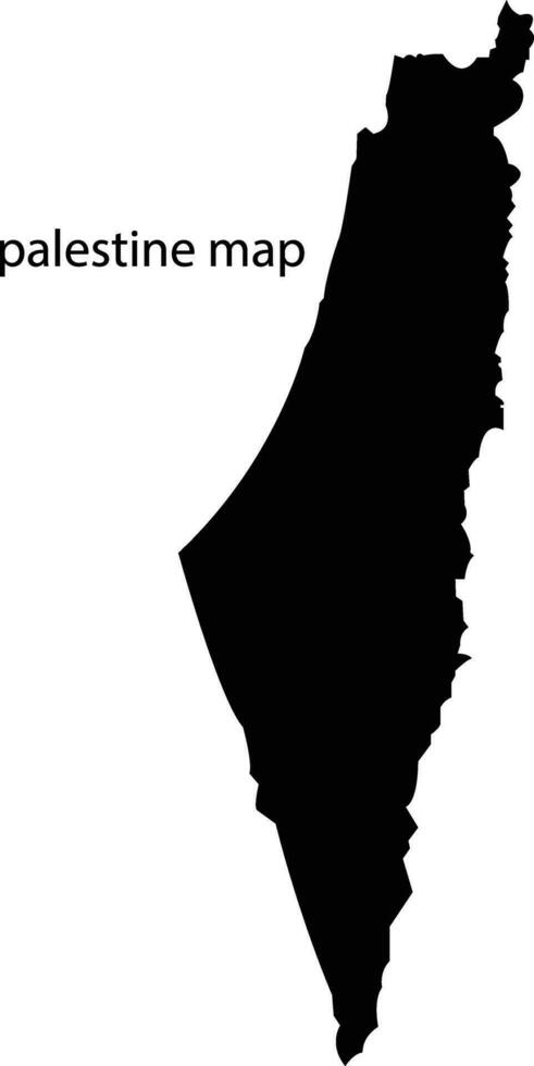 Palästina Karte Symbol im eben Hand gezeichnet skizzieren. isoliert auf transparent Hintergrund Konzept Flagge, kritzeln Karte. Land Karte zum Infografik, Broschüren und Präsentationen. Vektor zum Apps, Webseite