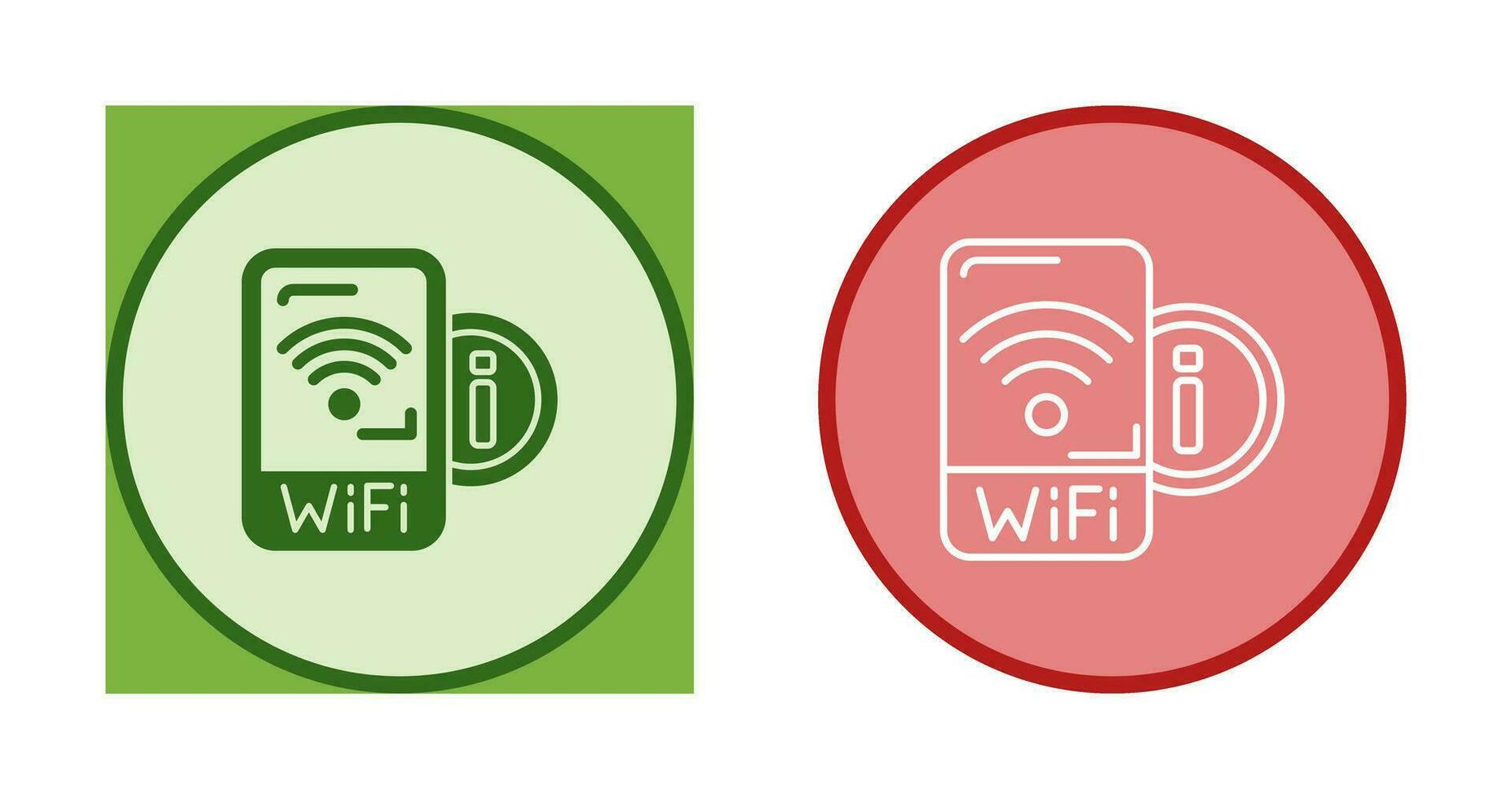 wiFi signal vektor ikon