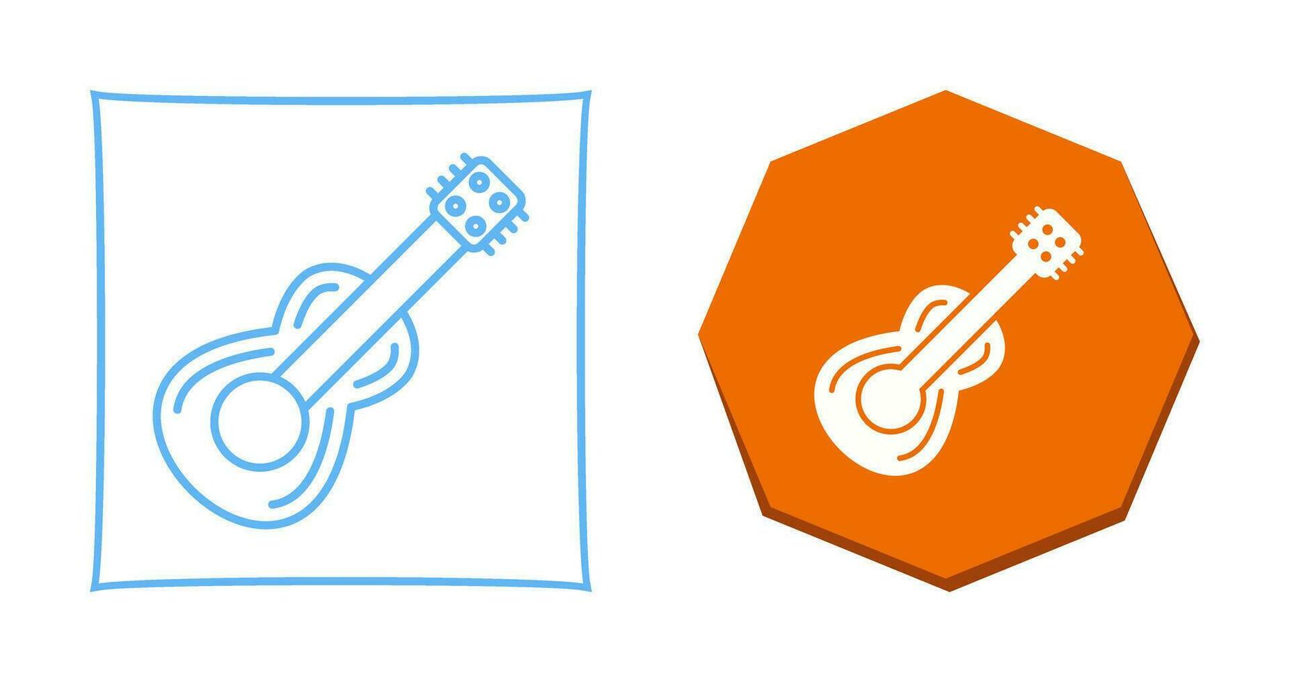 Gitarrenvektorsymbol vektor