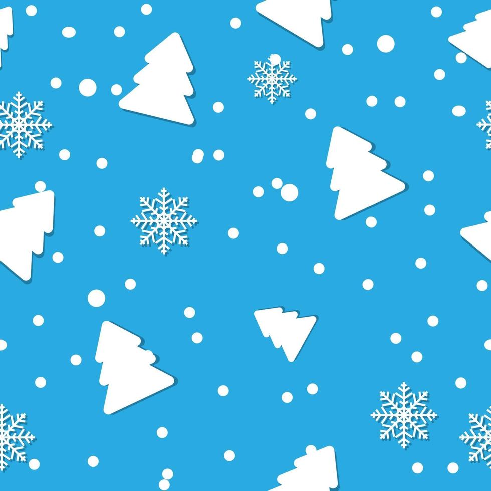 abstrakte Schönheit Weihnachten und Neujahr nahtlose Muster Hintergrund vektor