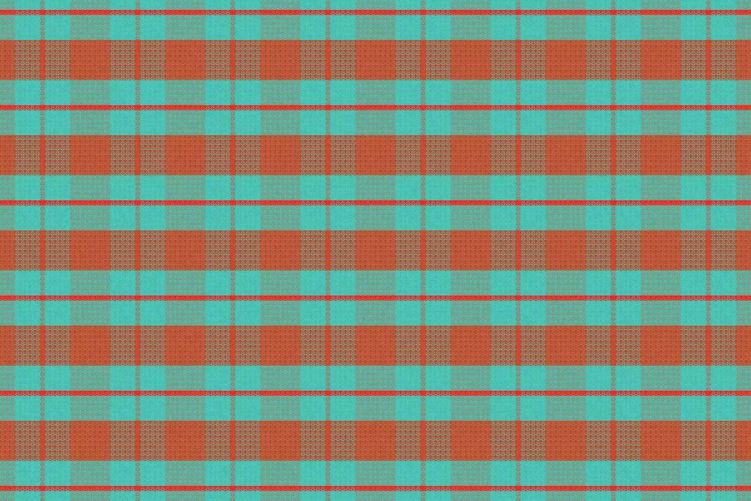 Tartan-Karomuster mit Textur und Naturfarbe. vektor