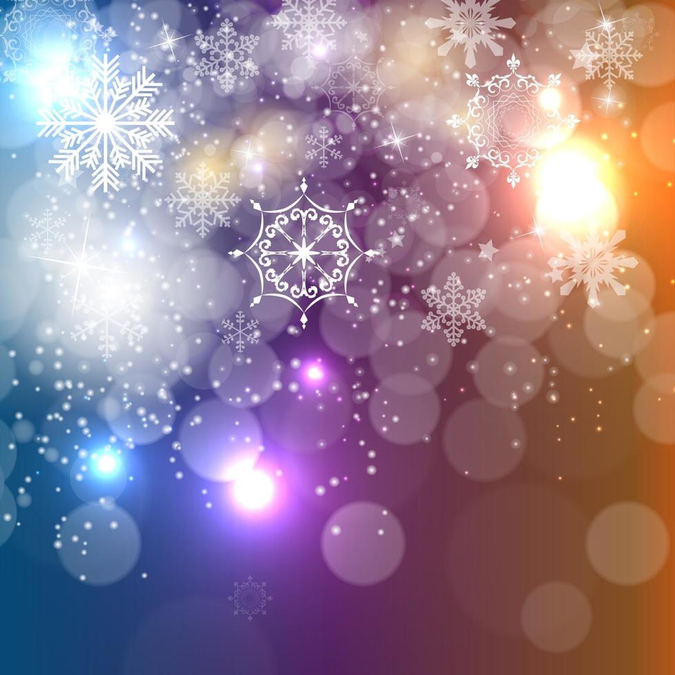 abstrakte Schönheit Weihnachten und Neujahr Hintergrund. Vektor-Illustration vektor