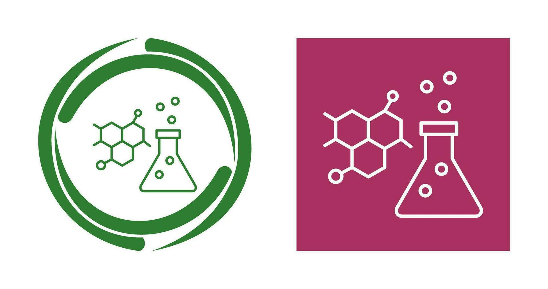 Chemie-Vektor-Symbol vektor