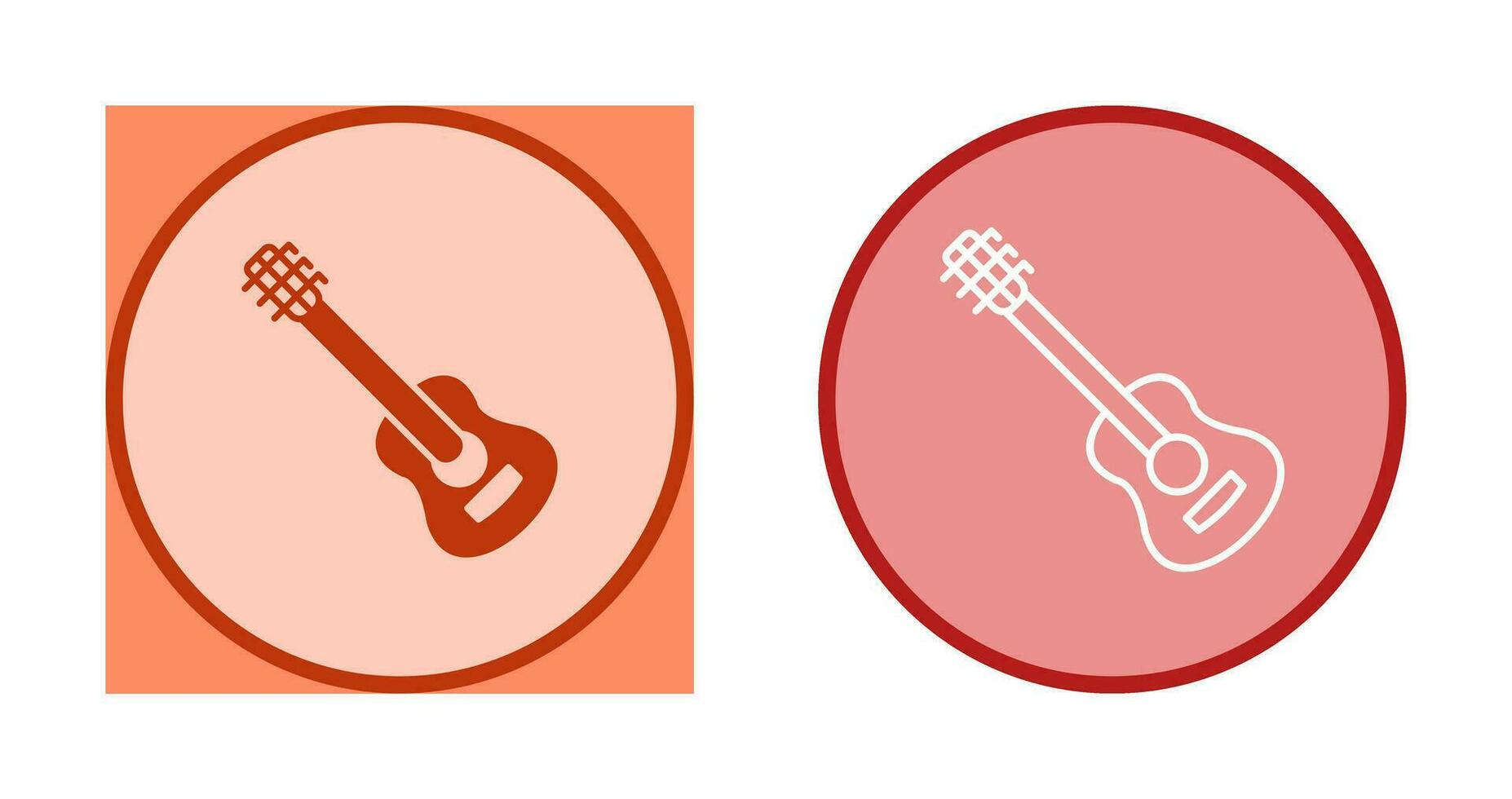 Gitarrenvektorsymbol vektor