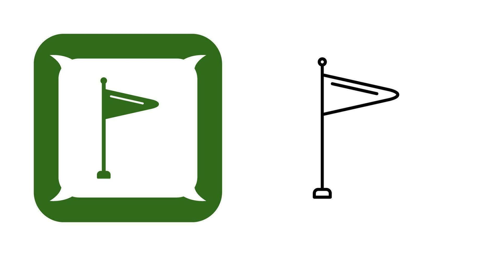 Windzeichen-Vektorsymbol vektor