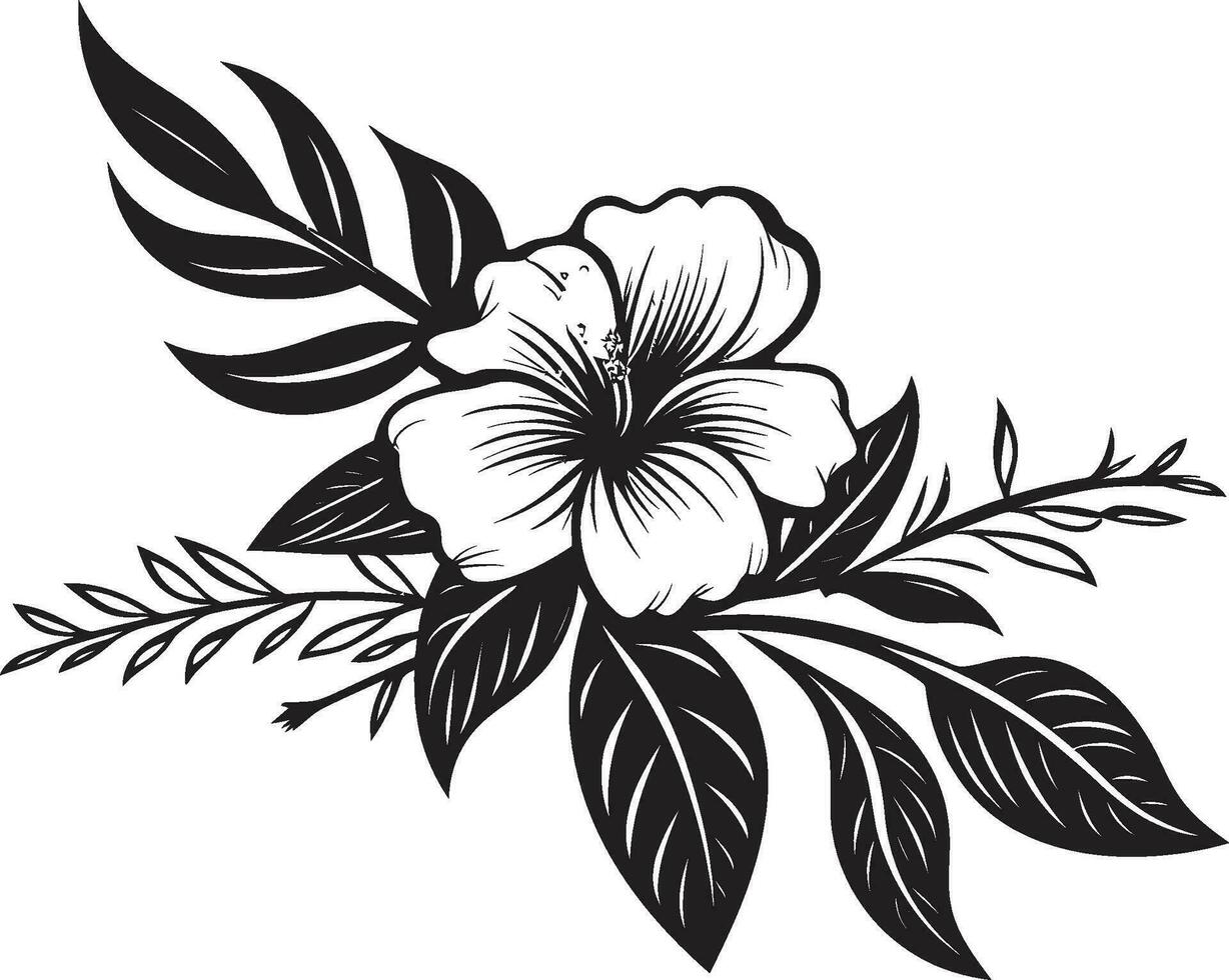 dekorativ Blumen- Design Symbol ein schwarz Vektor Symbol Das werden hinzufügen ein berühren von Luxus zu Ihre Designs schwarz Vektor Blumen- Design Symbol ein vielseitig Symbol Das können Sein benutzt im irgendein Design