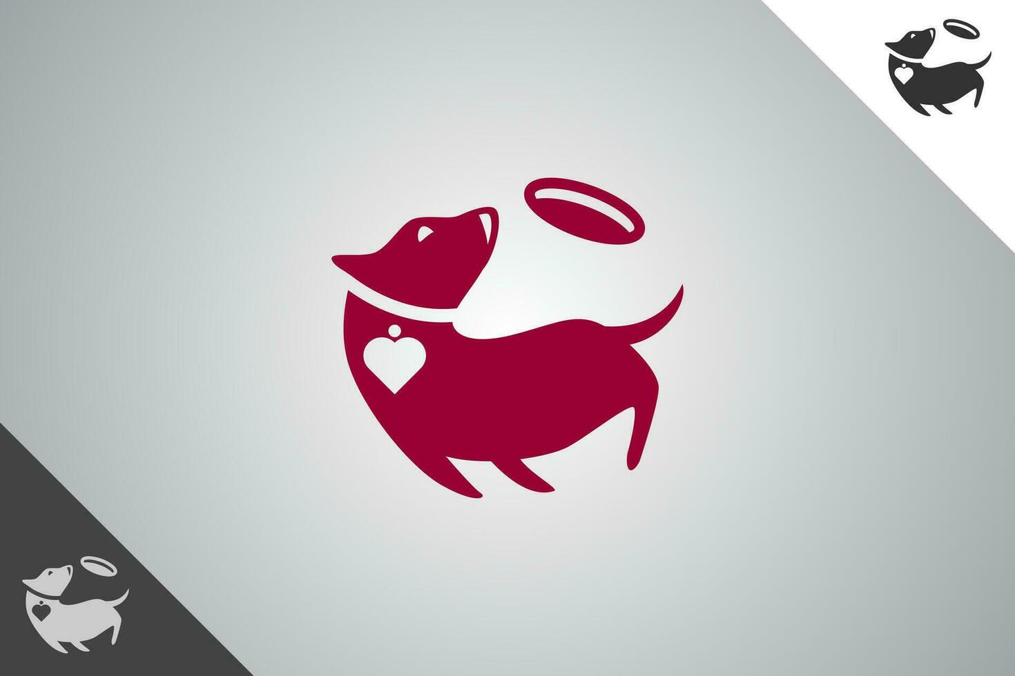 Tier Haustier modern Logo und Symbol. perfekt Logo zum Geschäft verbunden zu Tier, Haustier und Veterinärmedizin. isoliert auf Hintergrund. Vektor eps 10.