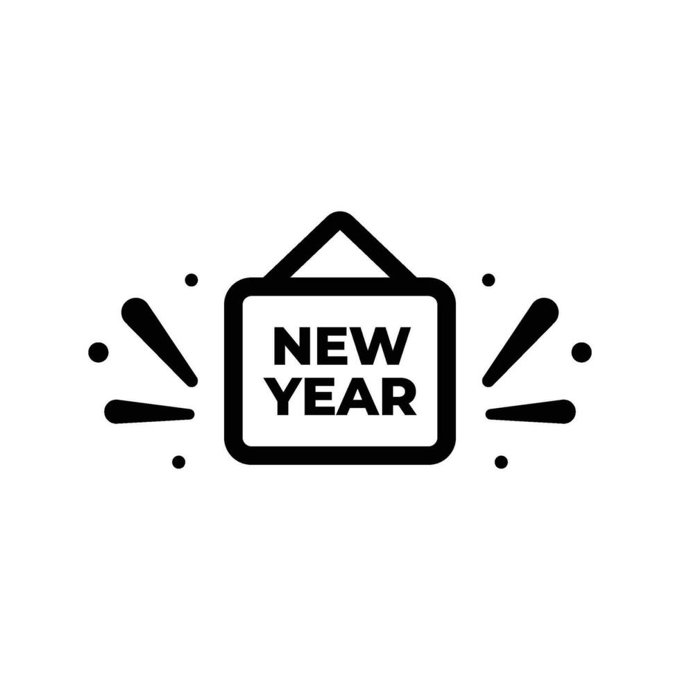 Neu Jahr Symbol Element Sammlung vektor
