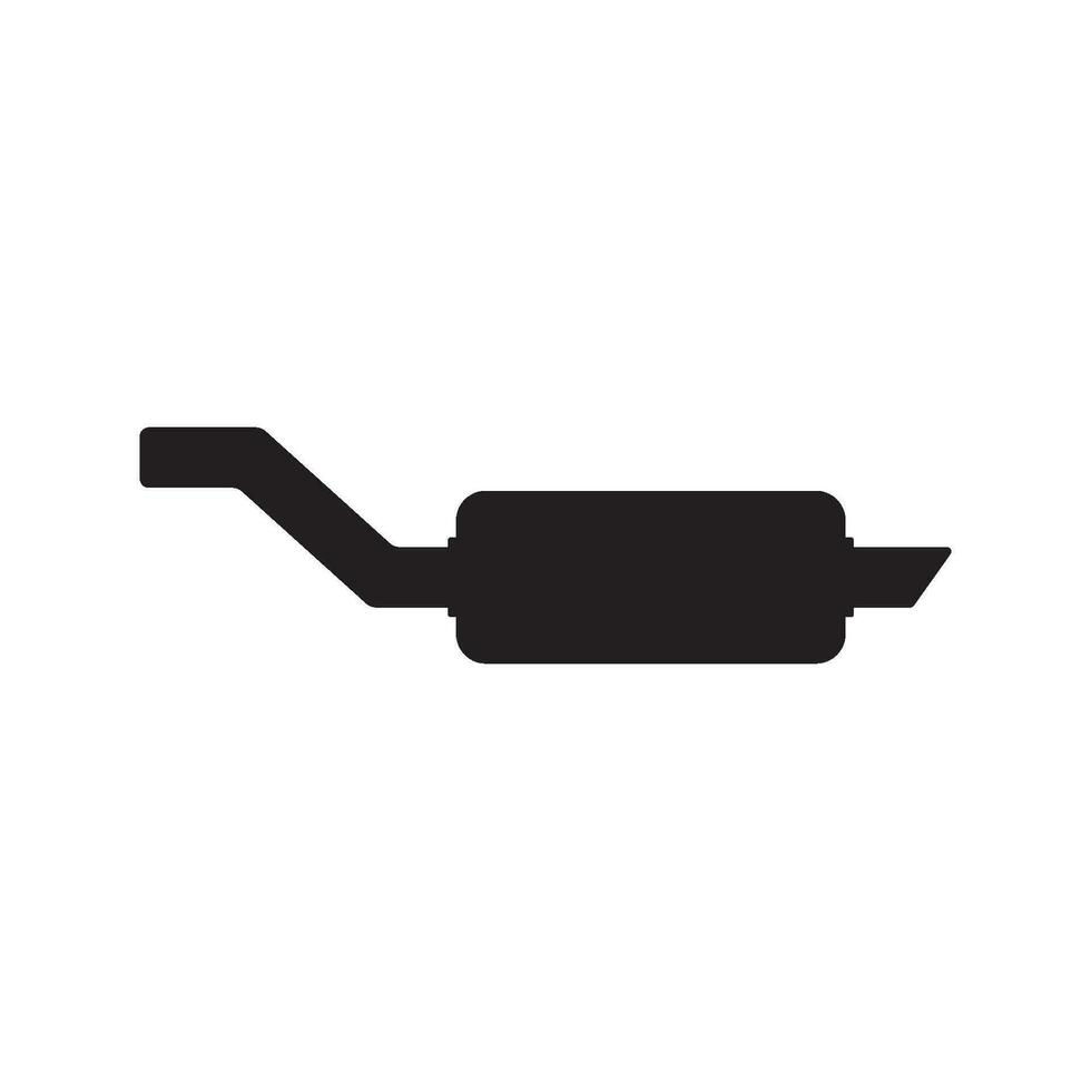 Auto Auspuff Symbol Vektor