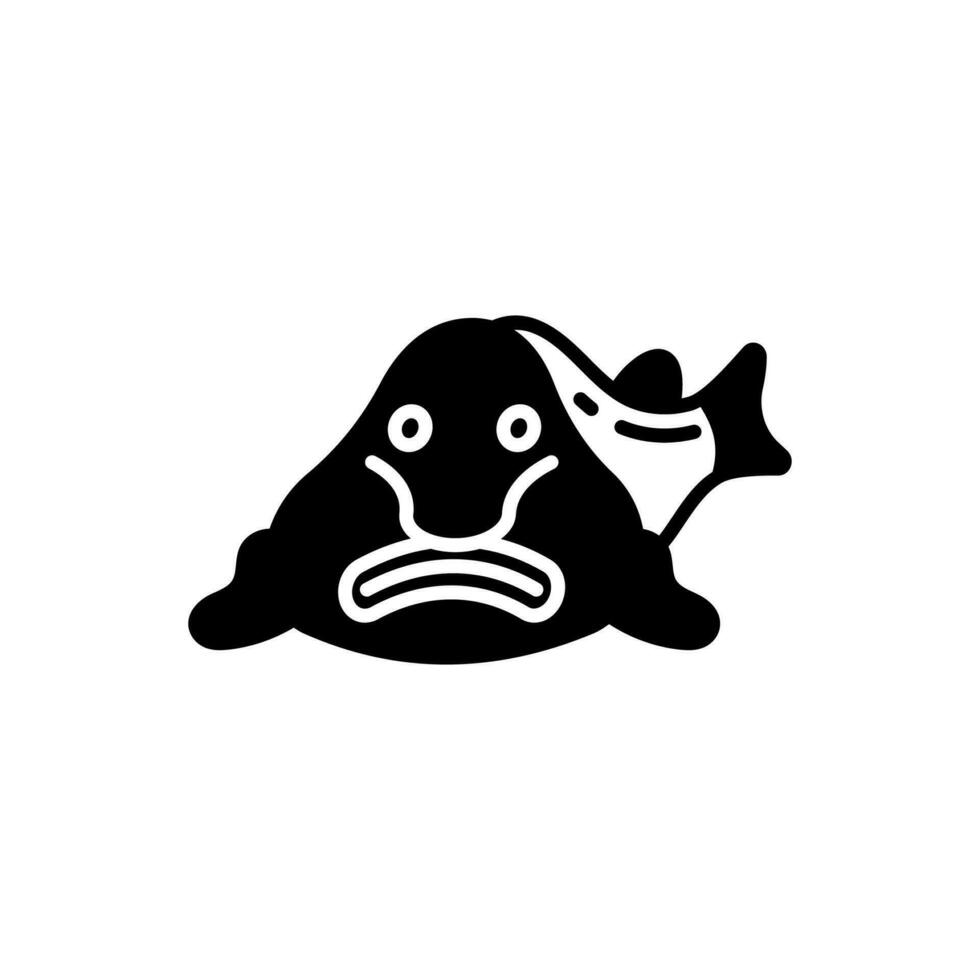 blobfish ikon i vektor. illustration vektor