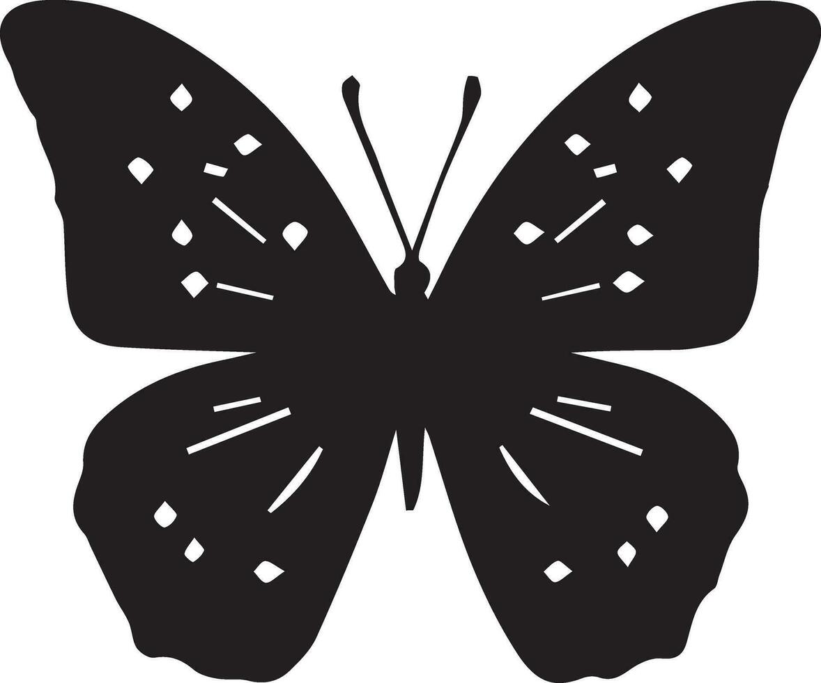 Schmetterling Vektor Silhouette Illustration 15
