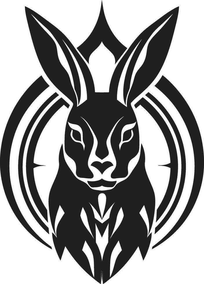 schwarz Hase Vektor Logo ein modern und anspruchsvoll Logo zum Ihre Geschäft schwarz Hase Vektor Logo ein vielseitig und anpassungsfähig Logo zum irgendein Industrie