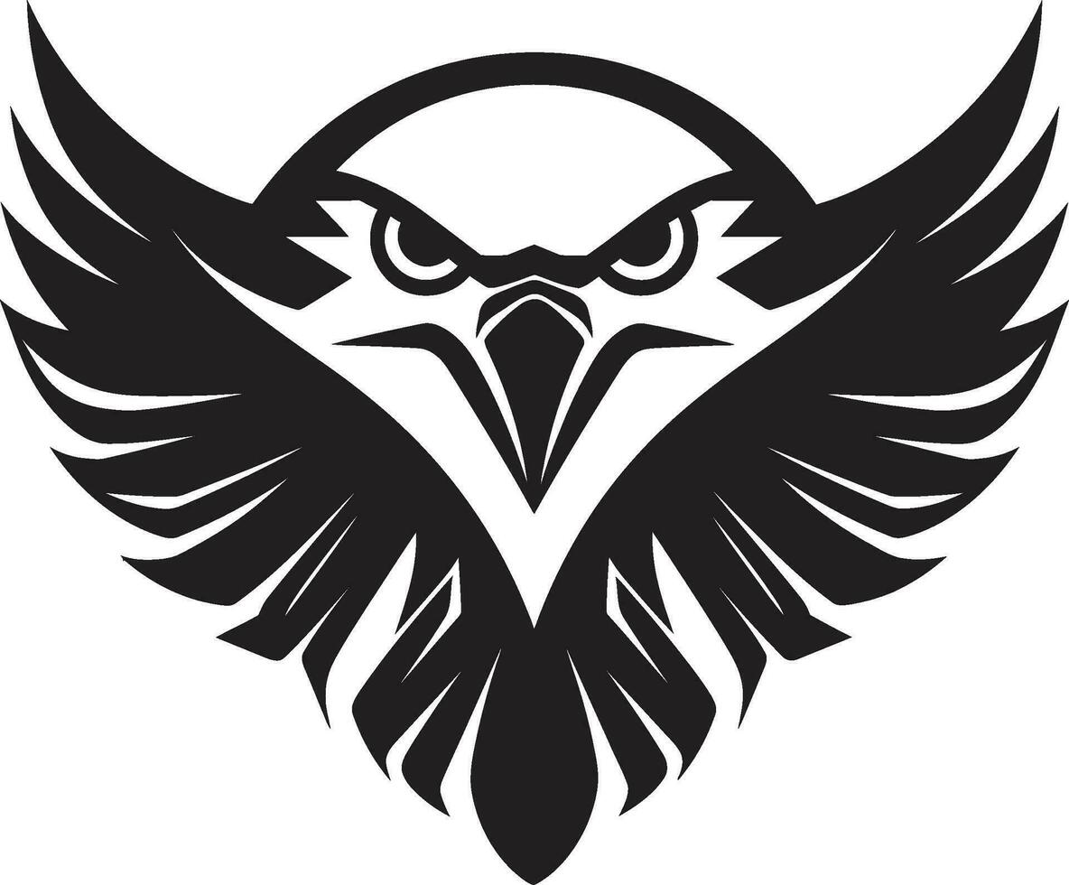 schwarz Falke ein Vektor Logo Design zum das Geschäft das ist immer hochfliegend zu Neu Höhen schwarz Falke ein Vektor Logo Design zum das Geschäft das ist immer bereit zu Streik