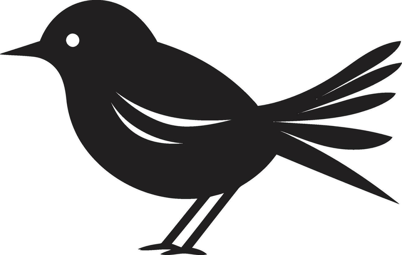 Robin von Freude Abzeichen Papageientaucher Führung Symbol vektor