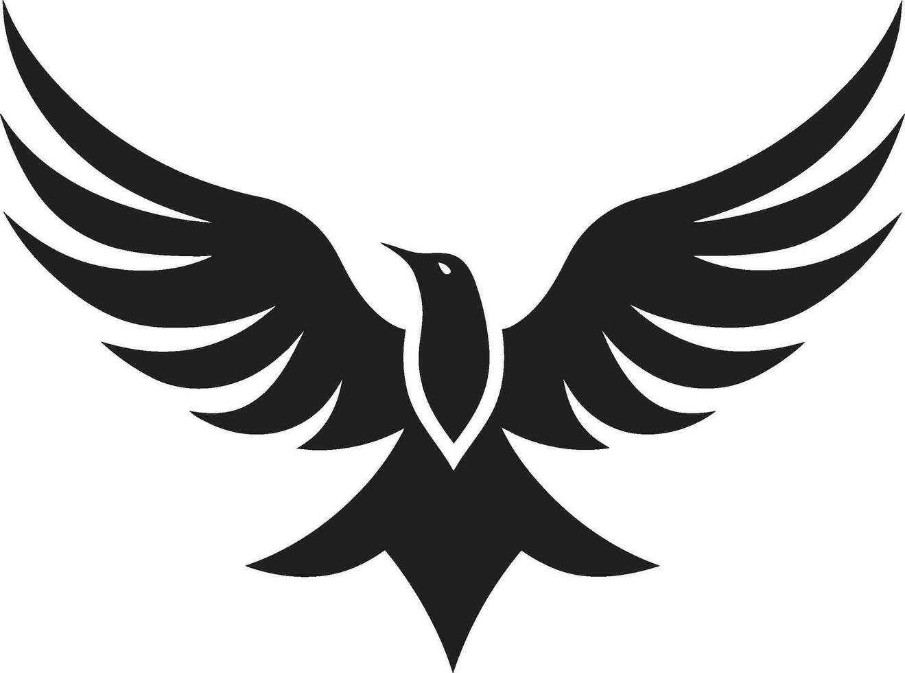 schwarz Taube Vektor Logo mit Text und Heiligenschein ein Symbol von Gottheit und Spiritualität schwarz Taube Vektor Logo mit Text und abstrakt Hintergrund ein einzigartig und kreativ Design
