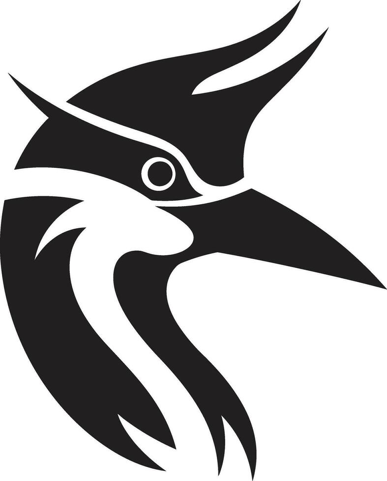 hackspett fågel logotyp design svart grön svart hackspett fågel logotyp design organisk vektor