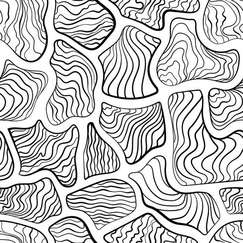 Abstrakt sömlöst mönster, kakel mönster som sebra stripe. vektor
