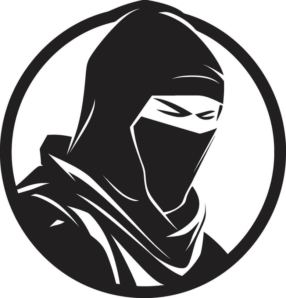 dynamisk ninja vektor illustration en fantastisk monter behärska de konst av ninja vektor illustrationer