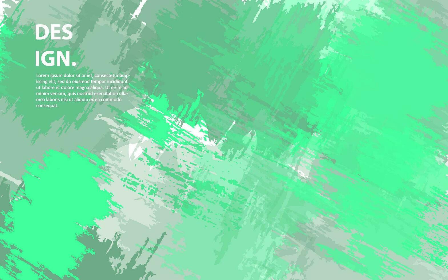 abstrakt grunge textur grön och vit bakgrund vektor
