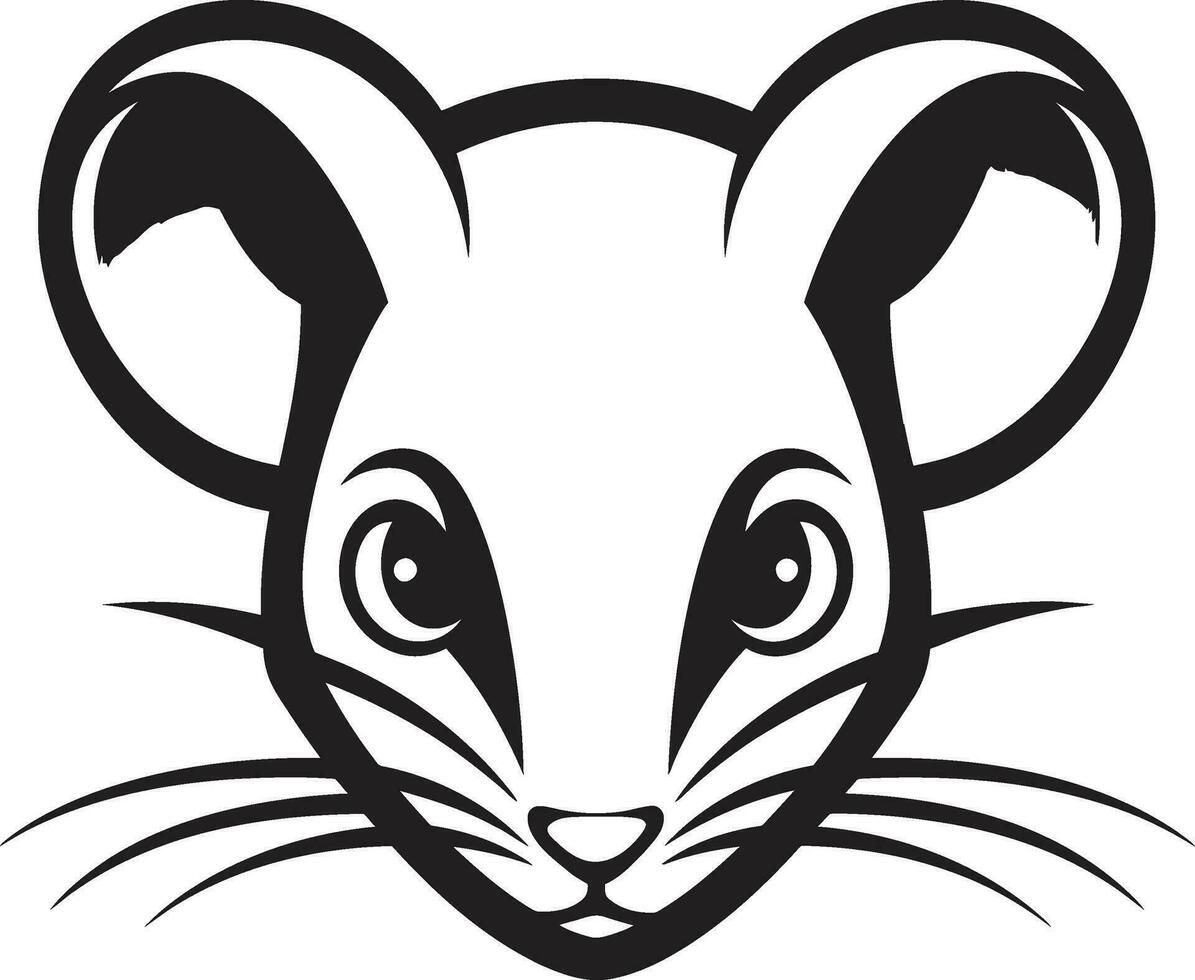 wunderlich Maus Abbildungen im Adobe Illustrator vektorisieren ein Maus Gesicht einfach Lernprogramm vektor