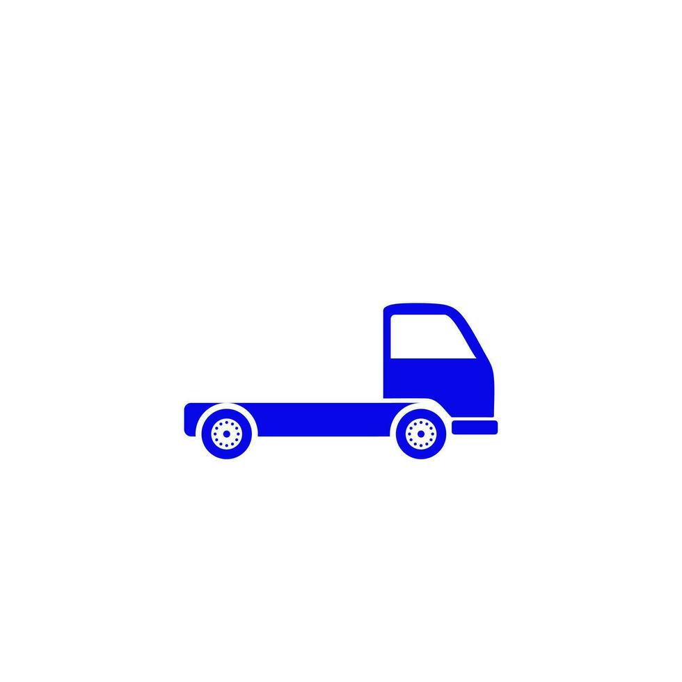 Logo oder Symbol zum LKW Bedienung vektor