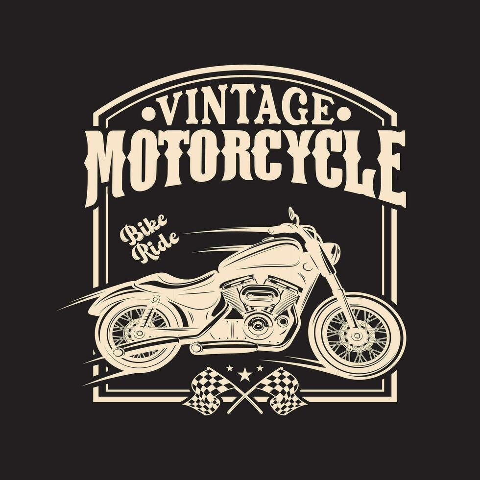 Motorrad Jahrgang Biker t Hemd Design, Grafik Motorrad t Shirt, Männer retro t Shirt, unisex T-Shirt, Kalifornien T-Shirt, Biker T-Shirt vektor