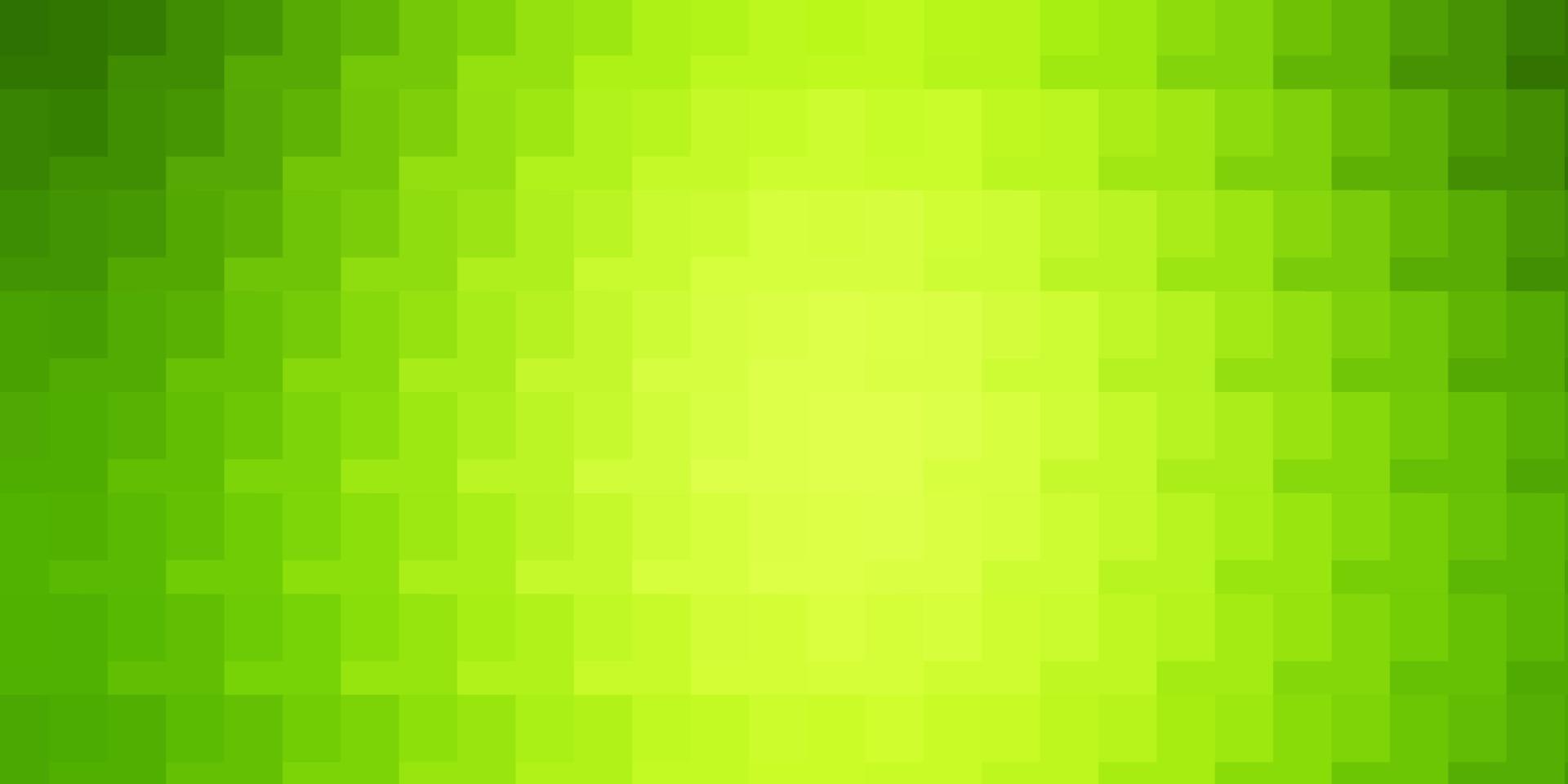 hellgrüne, gelbe Vektorschablone in Rechtecken. vektor