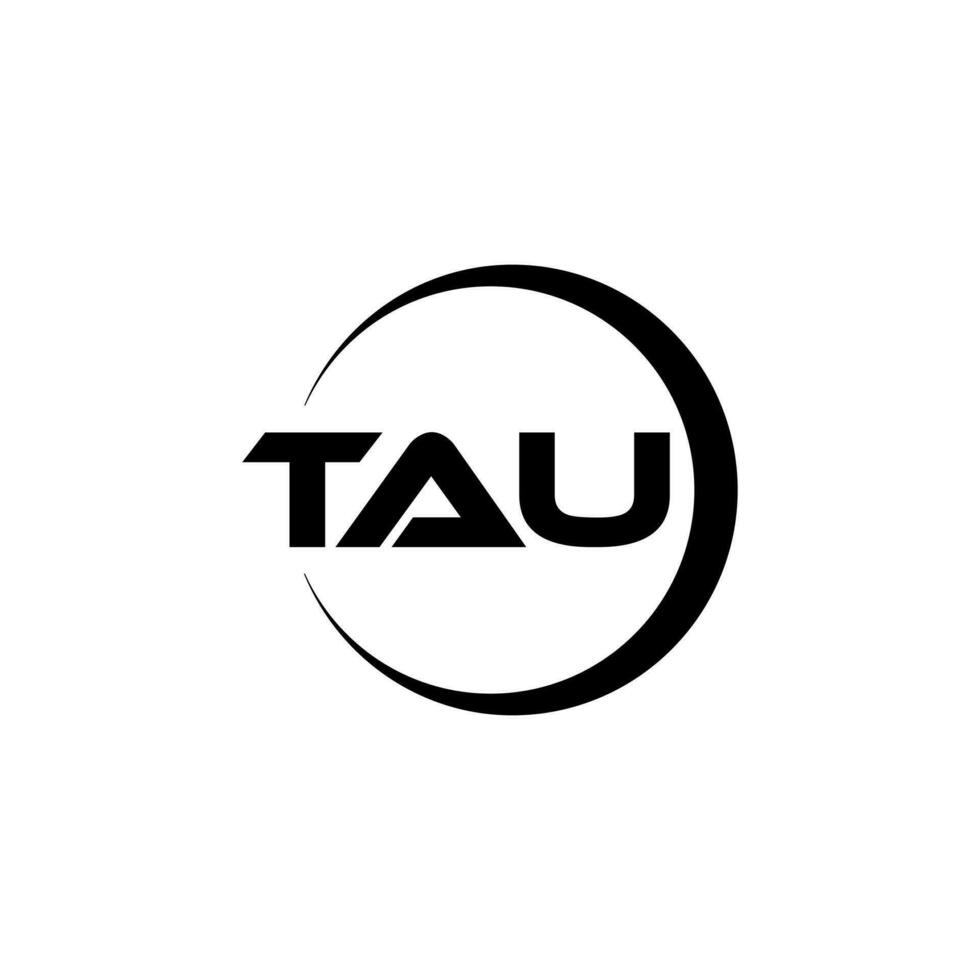 tau Brief Logo Design, Inspiration zum ein einzigartig Identität. modern Eleganz und kreativ Design. Wasserzeichen Ihre Erfolg mit das auffällig diese Logo. vektor