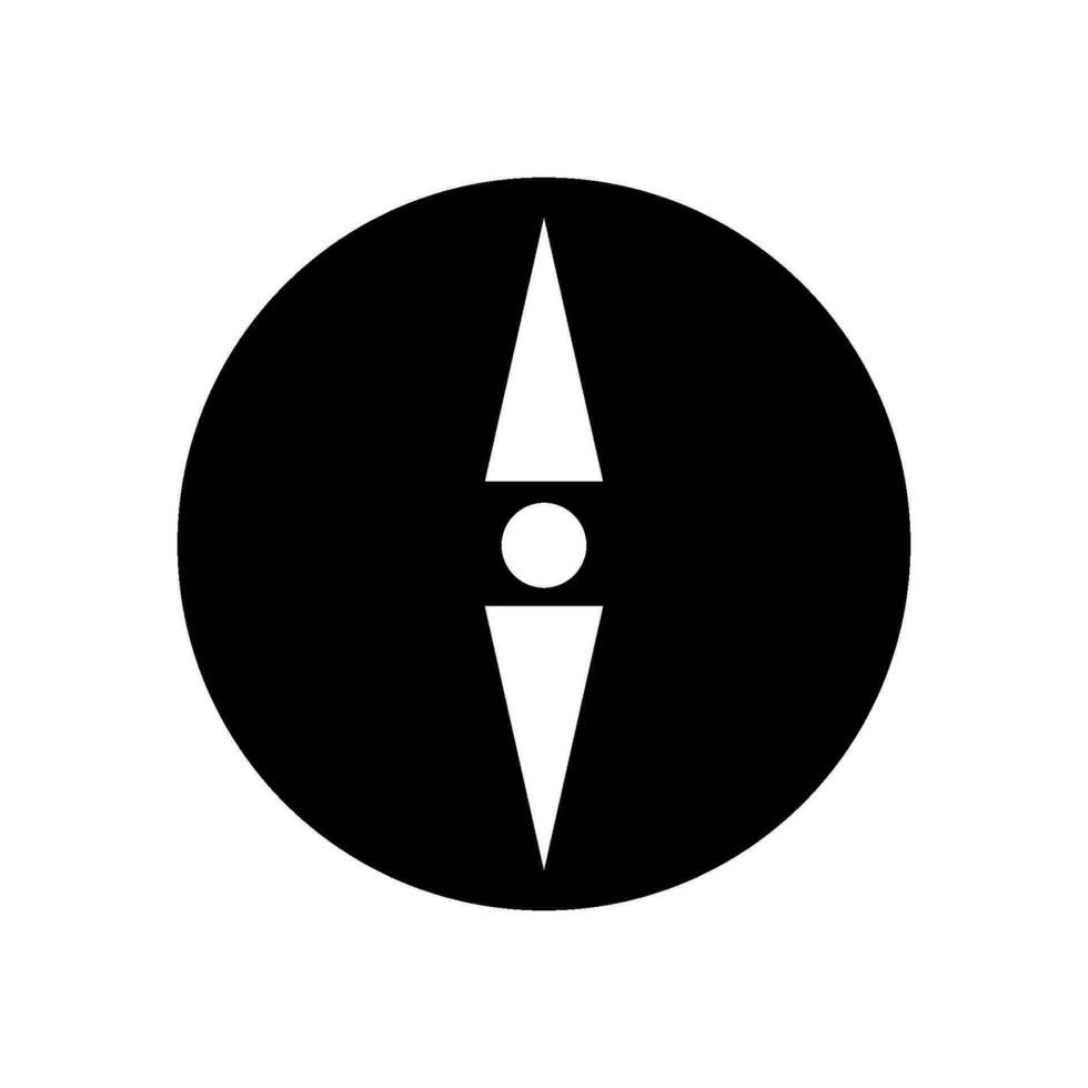 Kompass Symbol Design Vektor