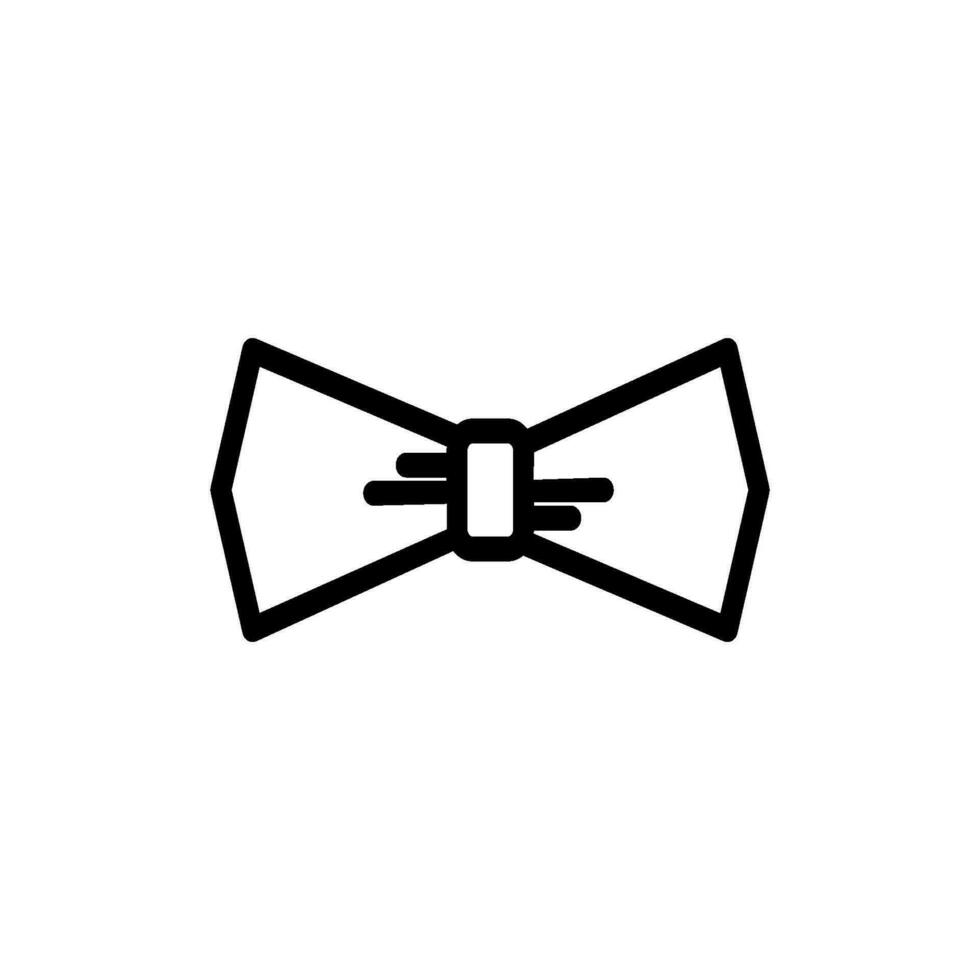 corbata buttet fliegen Symbol Design Vektor