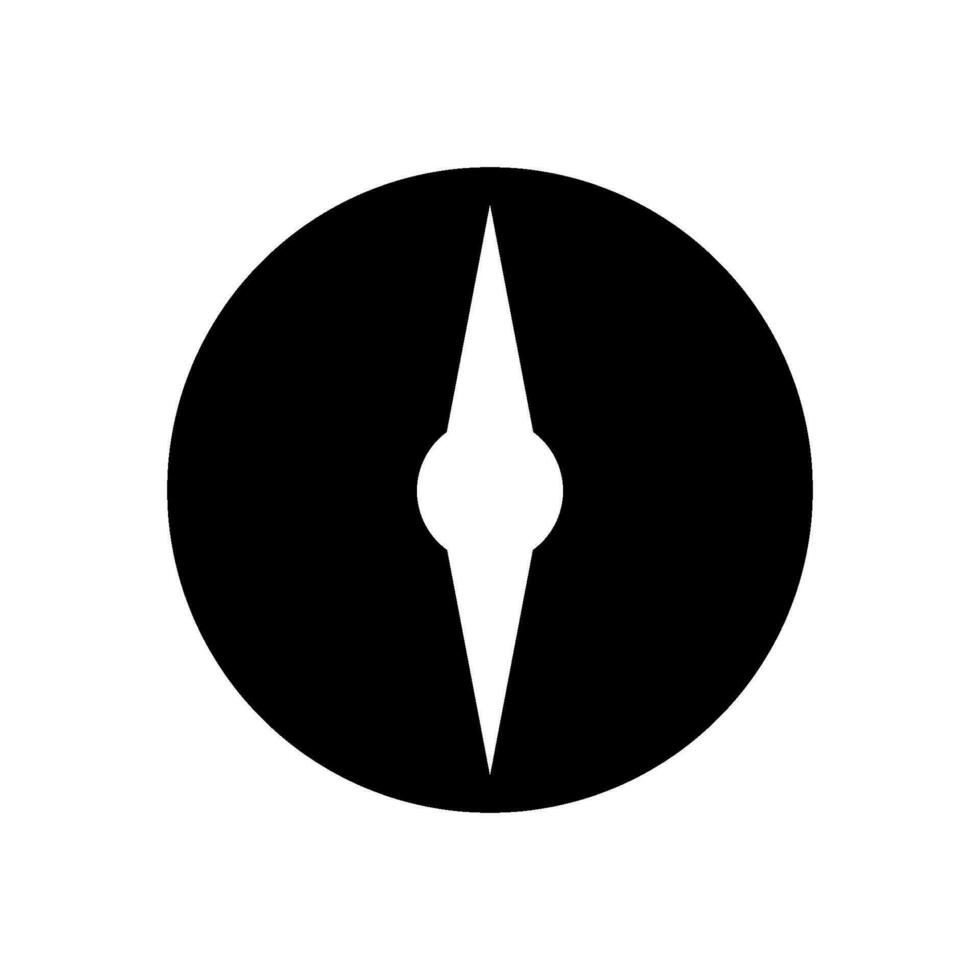 Kompass Symbol Design Vektor