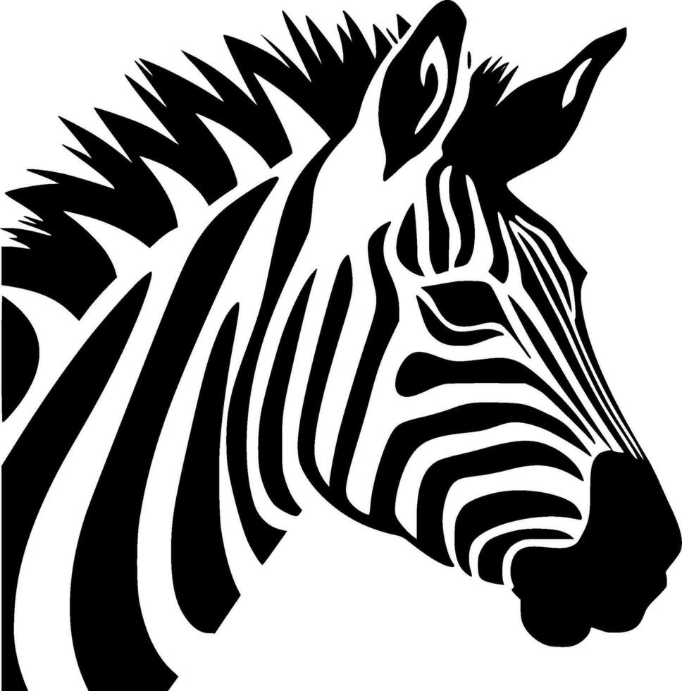 Zebra - - hoch Qualität Vektor Logo - - Vektor Illustration Ideal zum T-Shirt Grafik