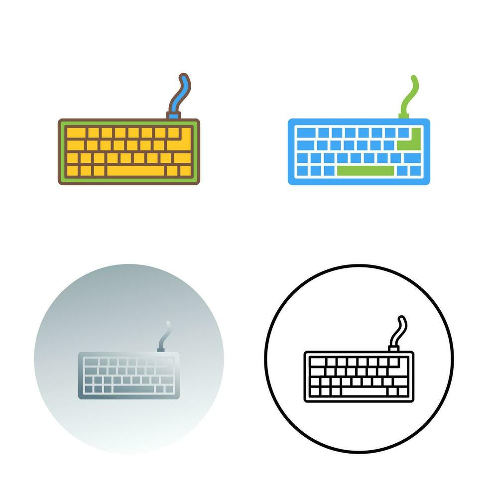 Tastaturvektorsymbol vektor