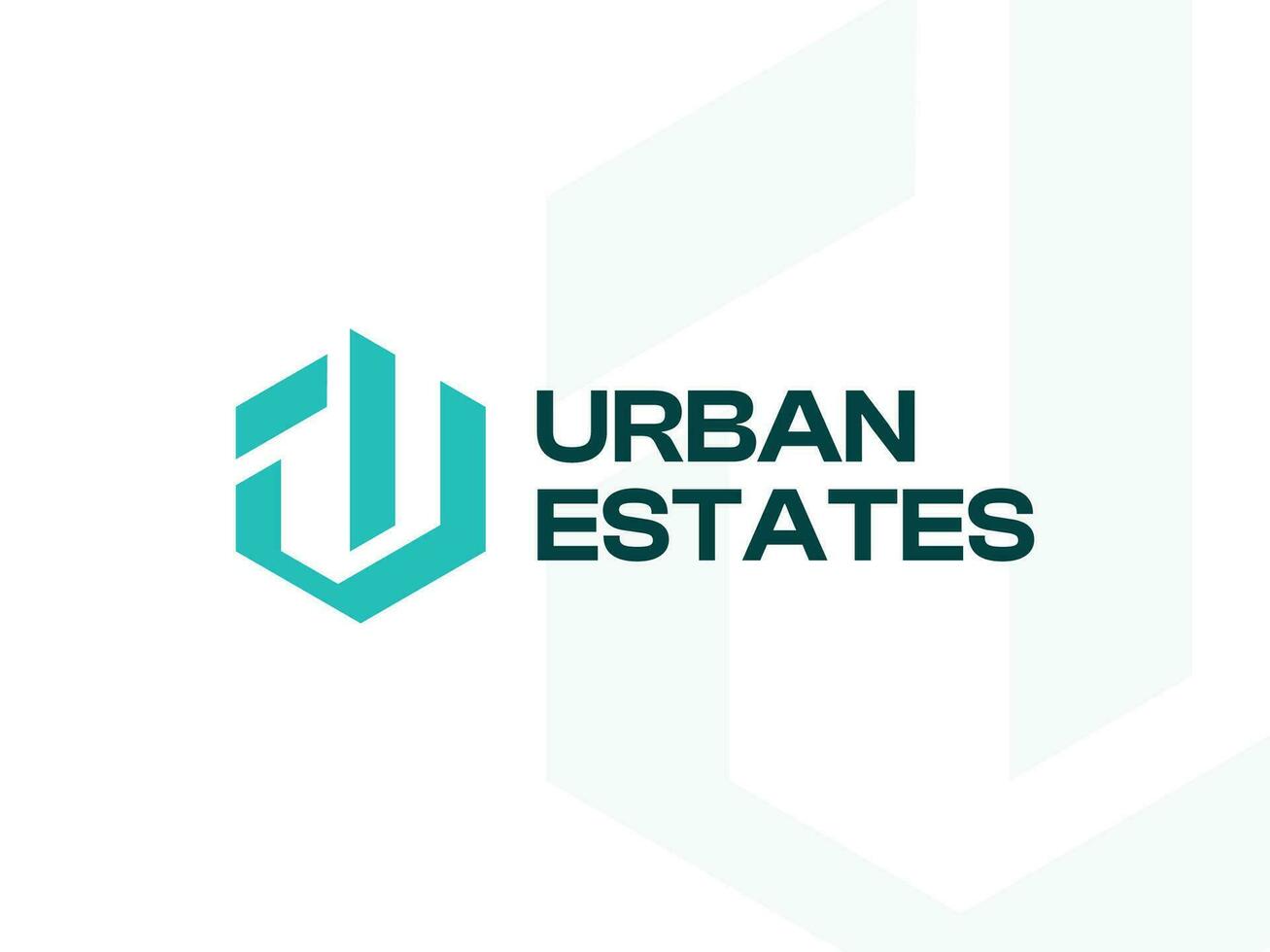 urban bygga logotyp mall för verklig egendom och byggnad vektor