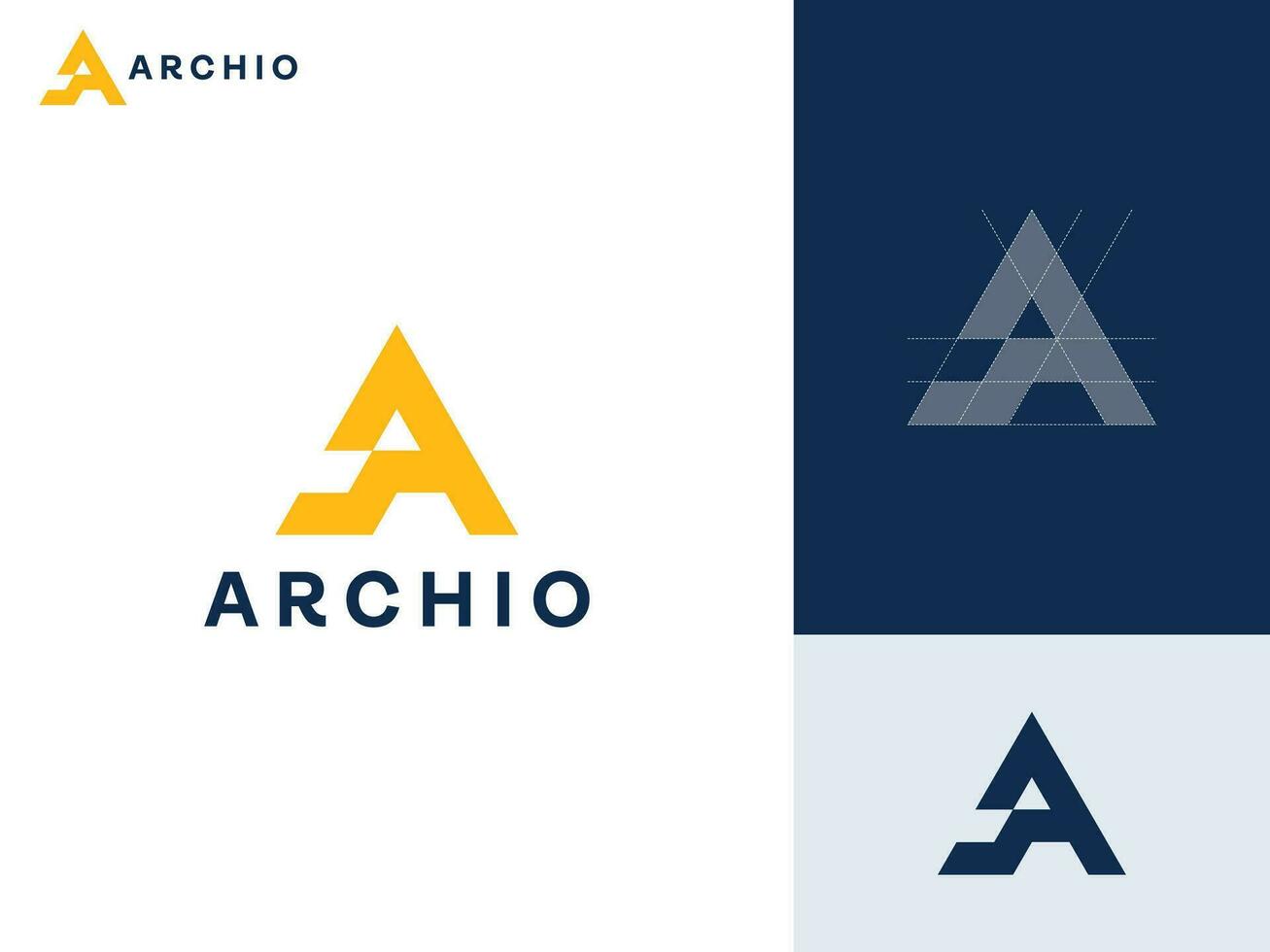 logo set moderne und kreative branding-ideensammlung für unternehmen. einfache logos, minimalistisches, abstraktes vektordesign, symbol und favicon für markenidentität vektor