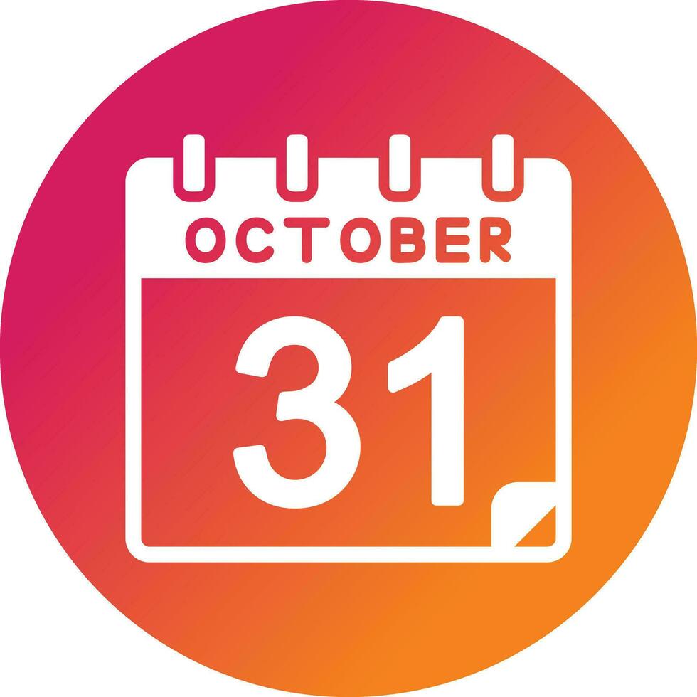 31 Oktober Vektor Symbol