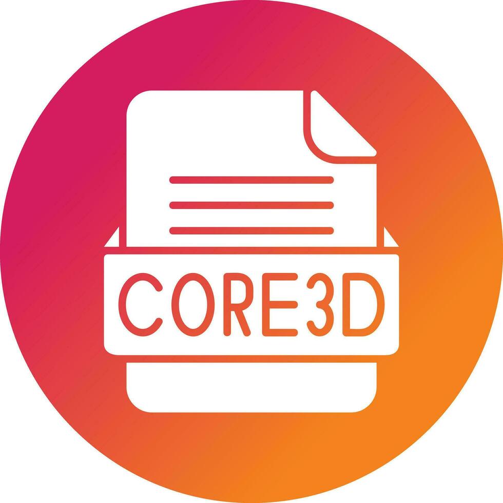 core3d Datei Format Vektor Symbol