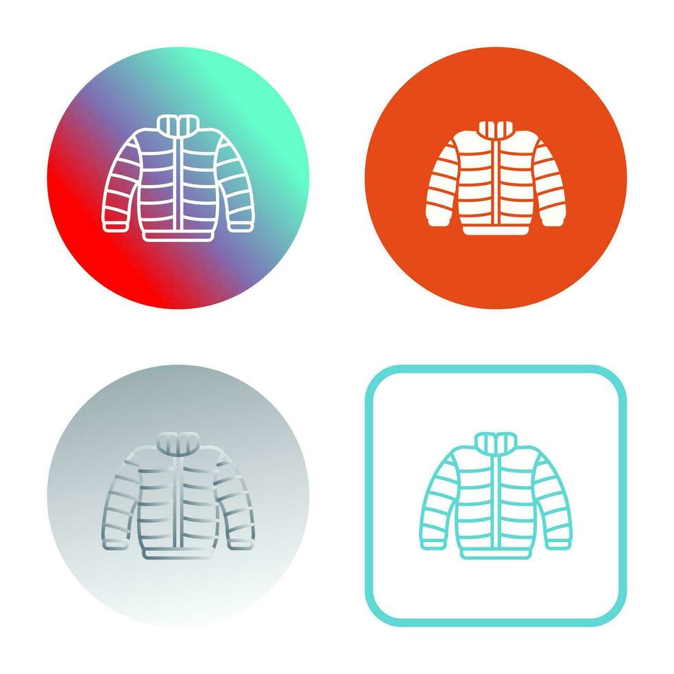 vinter- kläder vektor ikon
