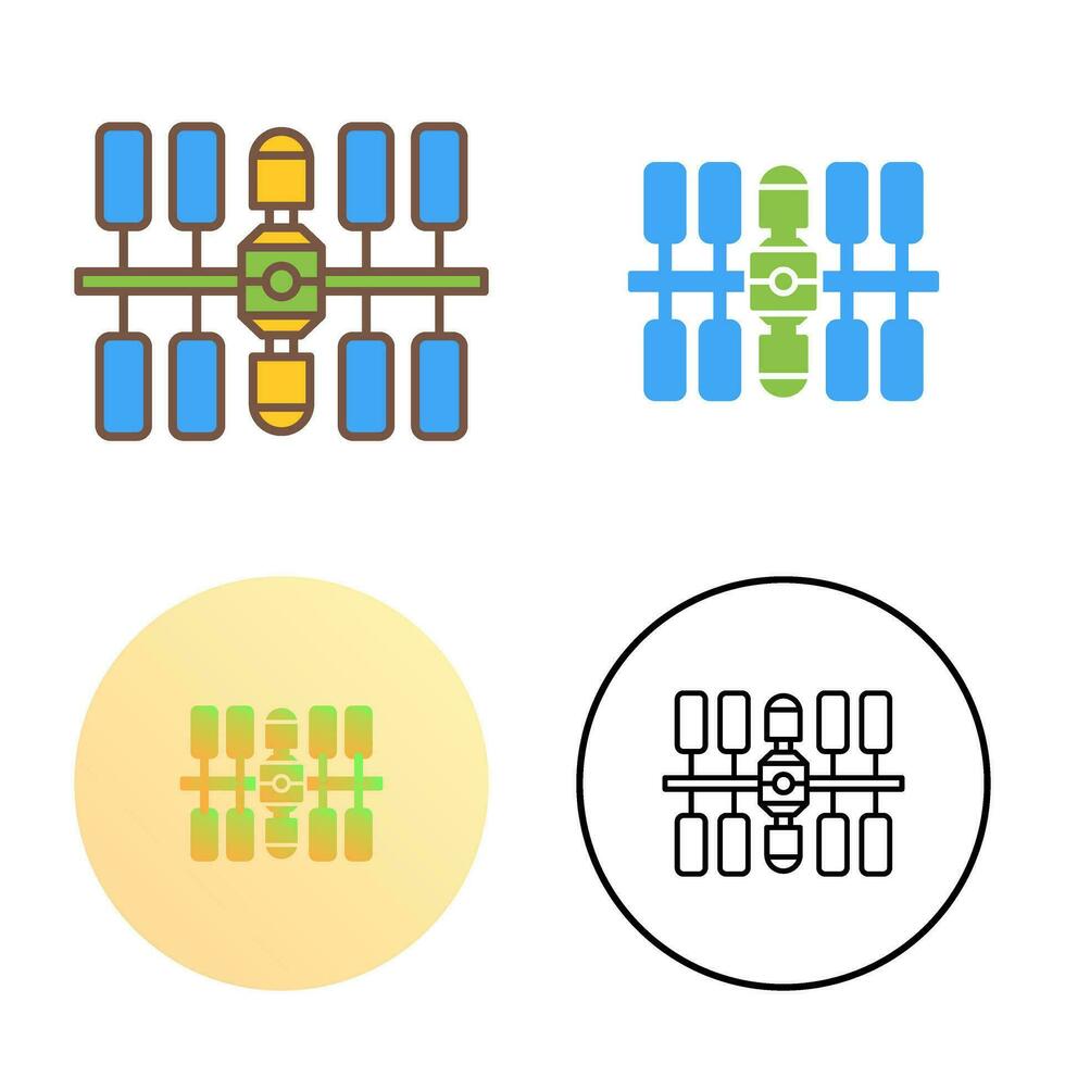 Vektorsymbol Raumstation vektor