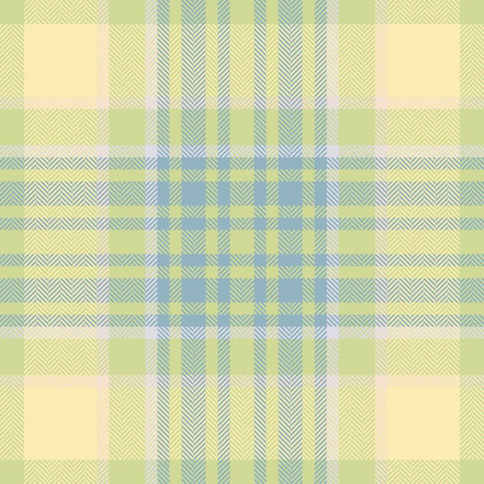 pläd kolla upp mönster. sömlös tyg textur. tartan textil- skriva ut. vektor