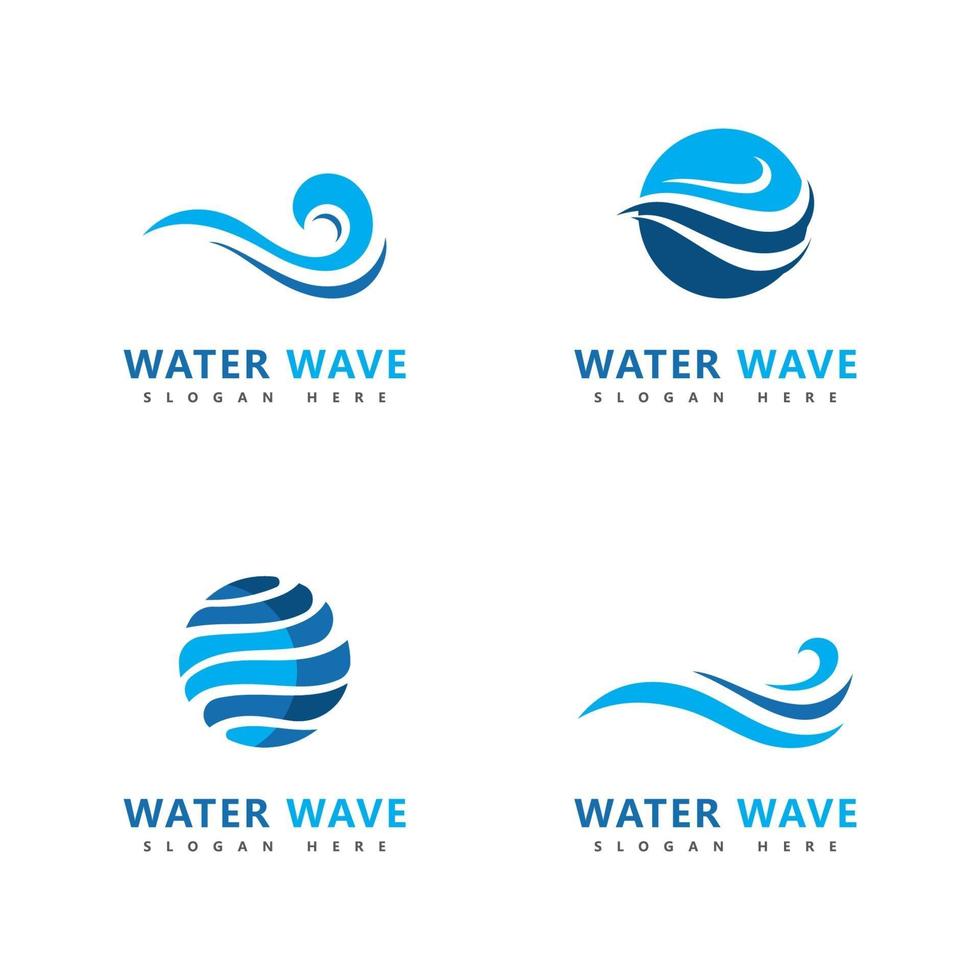 Wave-Logo-Symbol-Vektor-Illustration-Design vektor