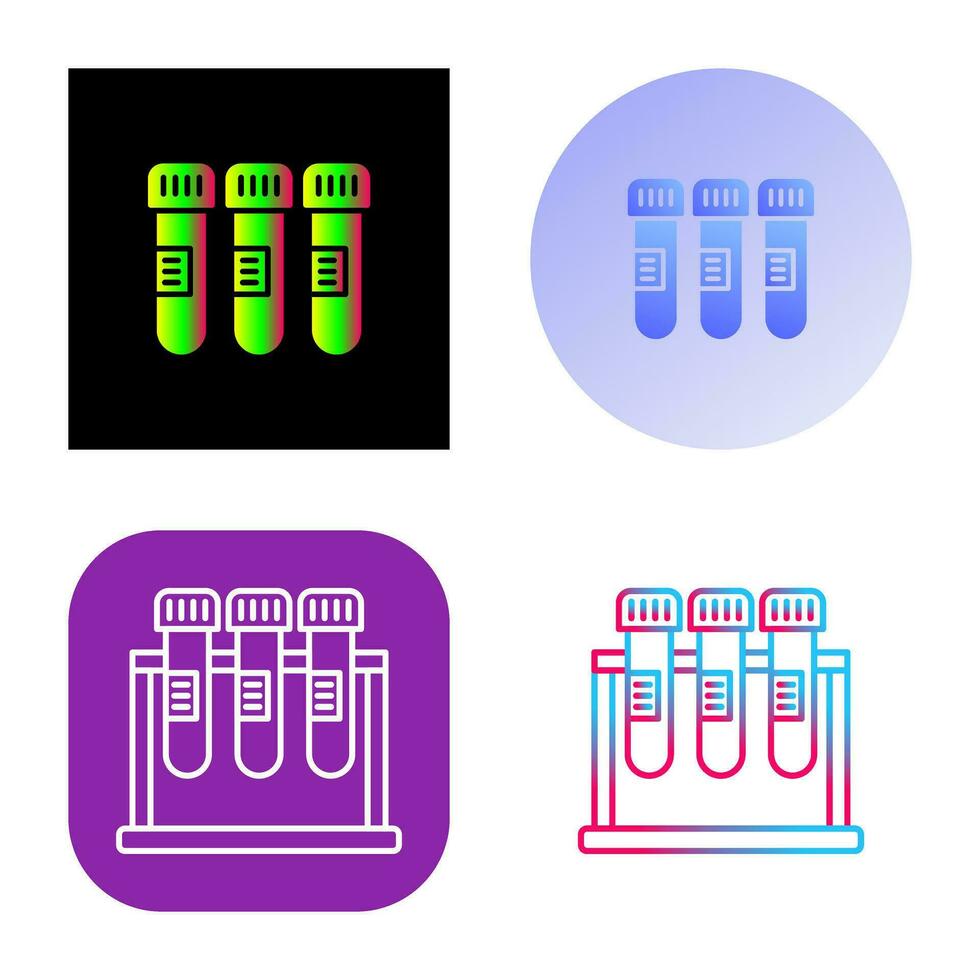 Reagenzglas-Vektorsymbol vektor