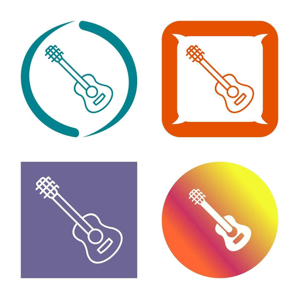 Gitarrenvektorsymbol vektor