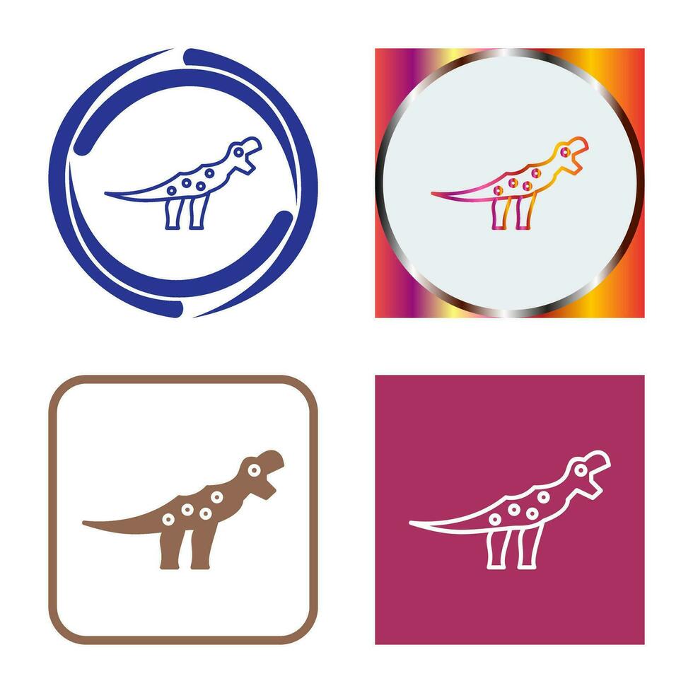 Dinosaurier-Vektor-Symbol vektor