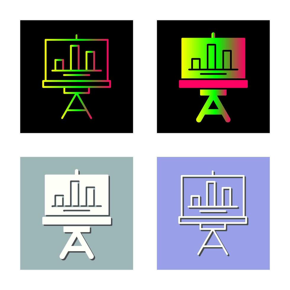 Statistik-Vektorsymbol vektor