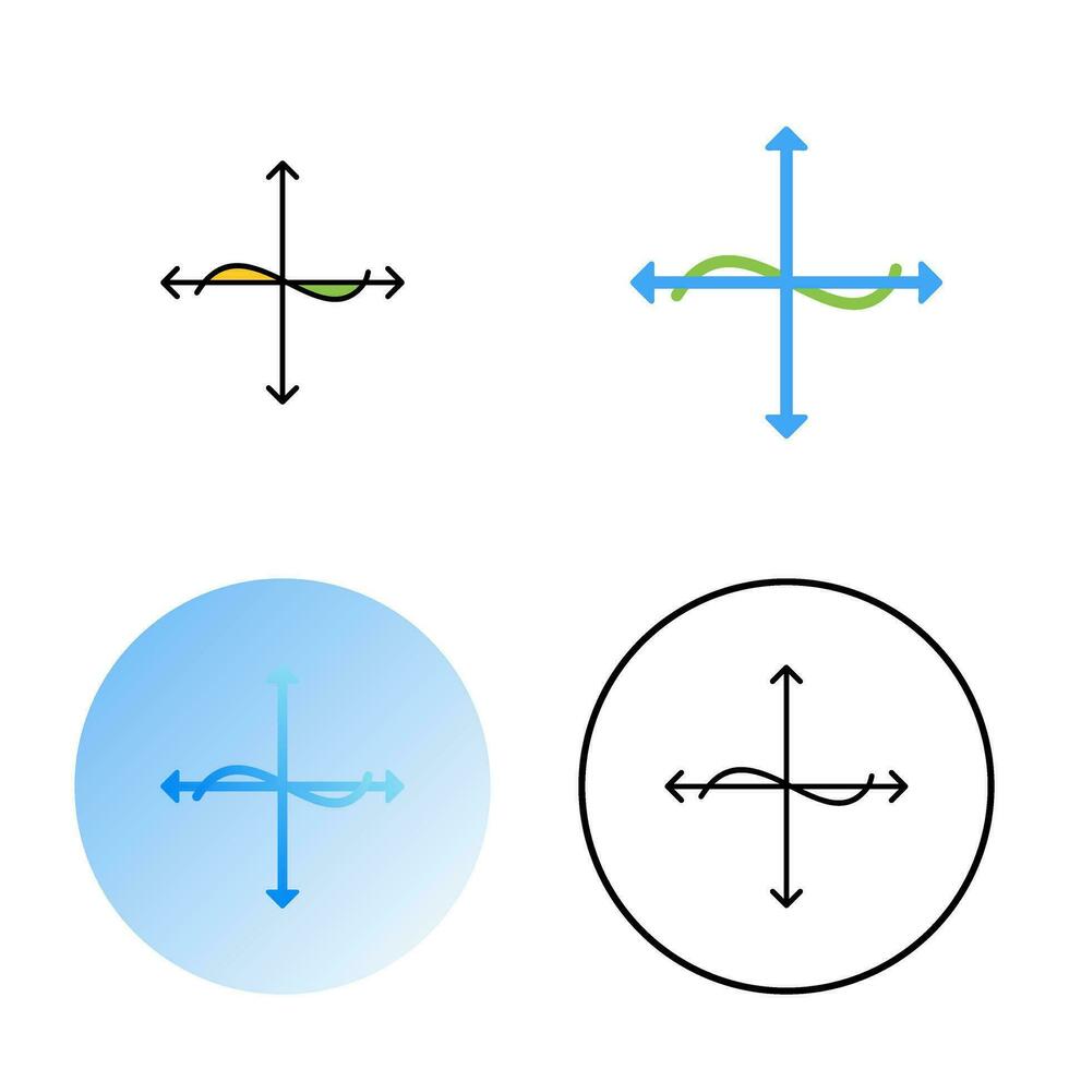 einzigartiges Diagrammvektorsymbol vektor