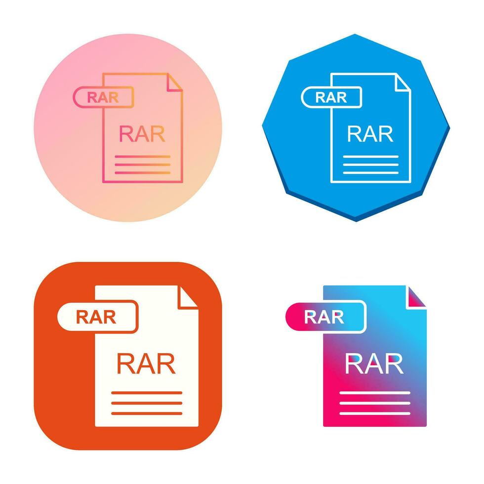 rar-Vektorsymbol vektor