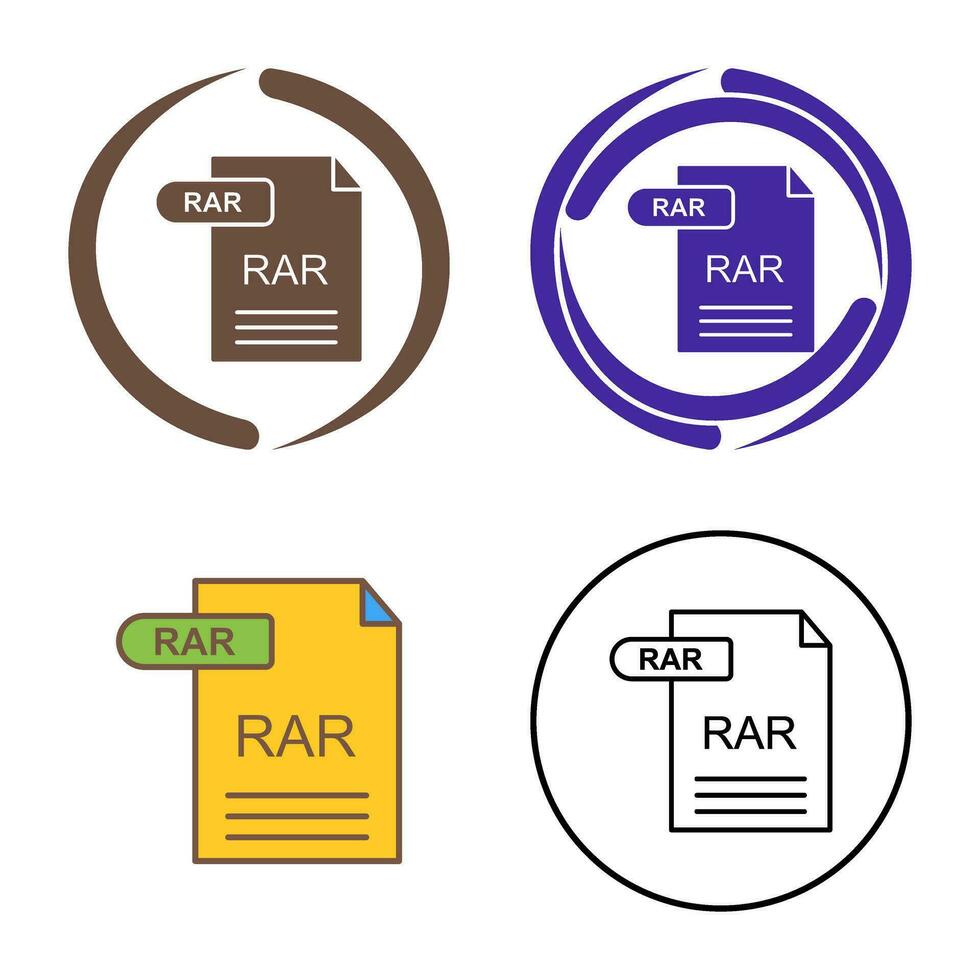 rar-Vektorsymbol vektor