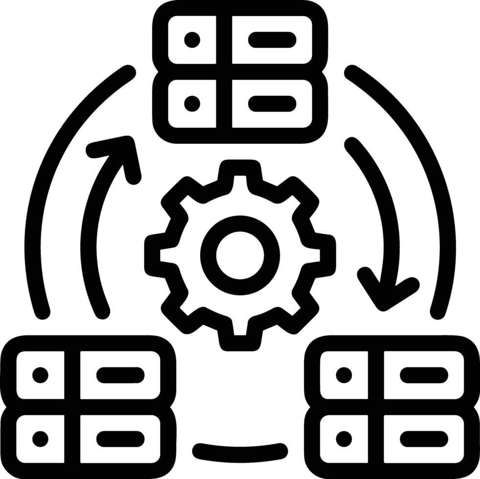 redskap miljö symbol ikon vektor bild. illustration av de industriell hjul mekanik mekanism design bild