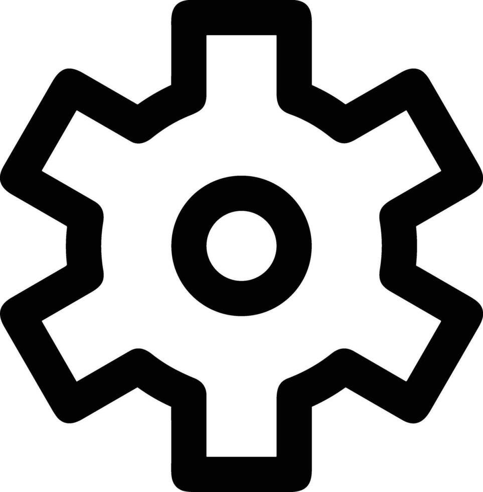 Ausrüstung Rahmen Symbol Symbol Vektor Bild. Illustration von das industriell Rad mechine Mechanismus Design Bild